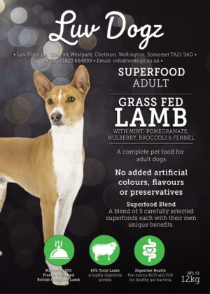 Superfood Adult Grass Fed Lamb