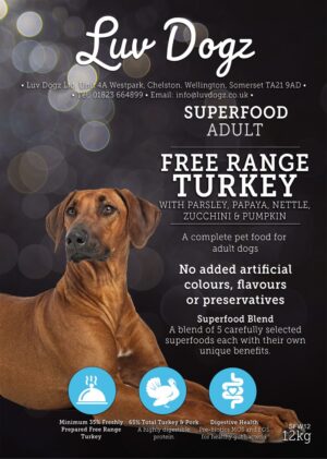 Superfood Adult English Free Range Turkey