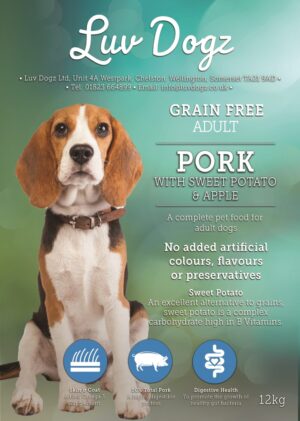 Grain Free Adult Pork With Apple