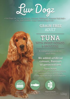 Grain Free Adult Tuna With Broccoli