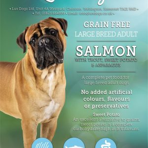 Grain Free Adult Large Breed Salmon With Trout