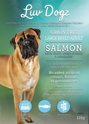 Grain Free Adult Large Breed Salmon With Trout