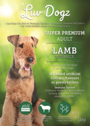 Super Premium Adult Lamb With Rice