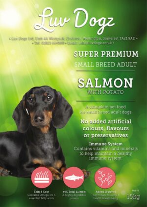 Super Premium Small Breed Adult Salmon With Potato