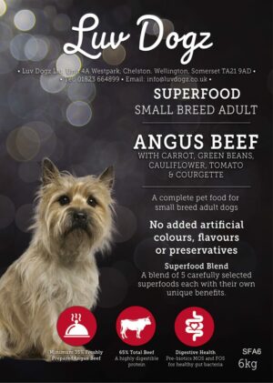 Superfood Small Breed Adult Angus Beef