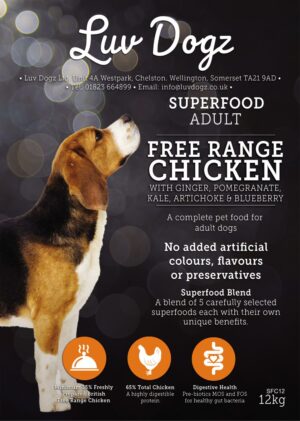 Superfood Adult English Free Range Chicken