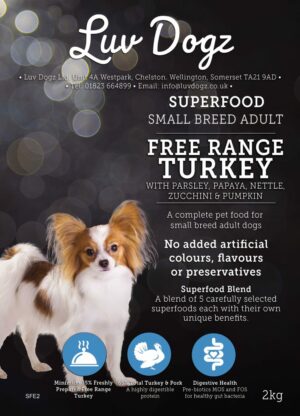 Superfood Small Breed Adult Free Range Turkey