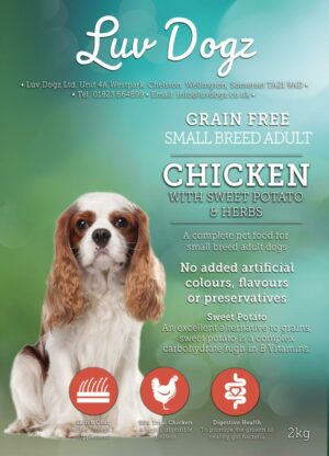 Grain Free Small Breed Adult Chicken With Herbs