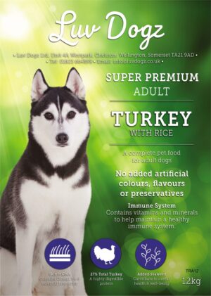 Super Premium Adult Turkey With Rice
