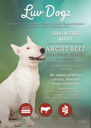 Grain Free Adult Angus Beef With Carrot