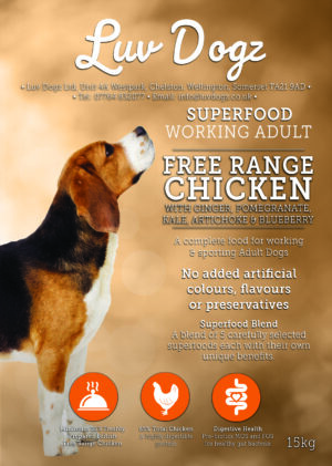 Working Superfood Adult English Free Range Chicken