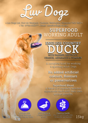 Working Superfood Adult English Duck