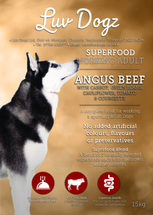 Working Superfood Adult Angus Beef